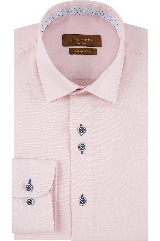 Versatile Men's Black Tie SuitsAtlanta Formal Shirt | Pink