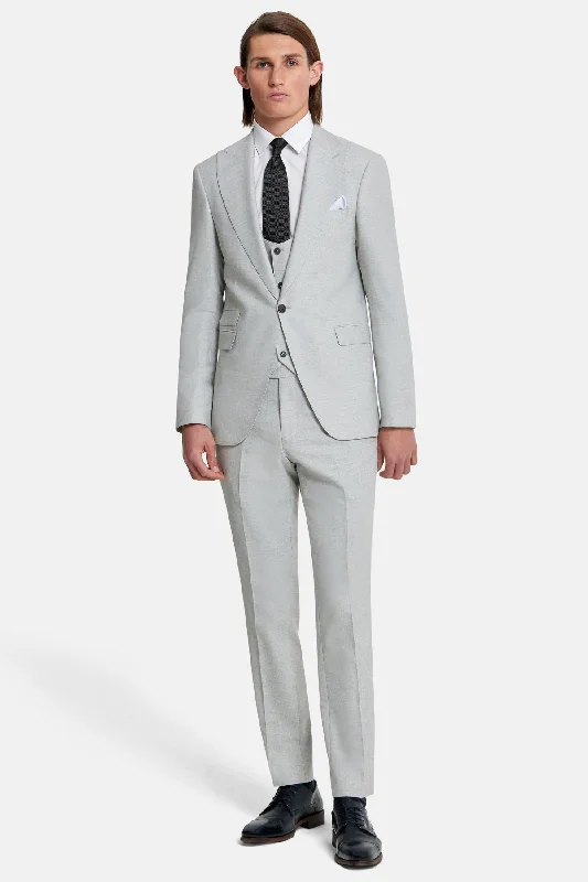 Men's Suits for Tall MenNapoli Silver