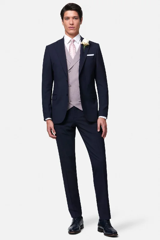 Men's Suits with Shawl LapelsAlbert Blush DB WC