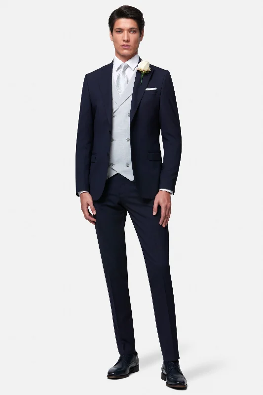 Men's Suits with Flap PocketsAlbert Silver DB WC