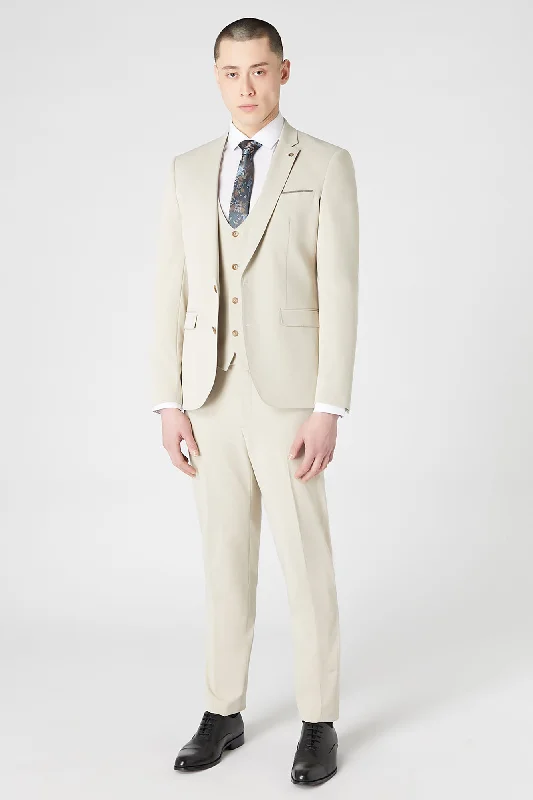 Men's Suits with Wide LegsRemus Uomo Laurino Beige