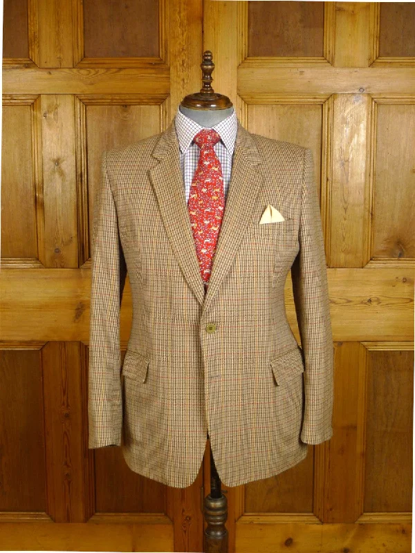 Men's Suits for Creative Fields24/1101 immaculate vintage british gun check tweed jacket 42 regular