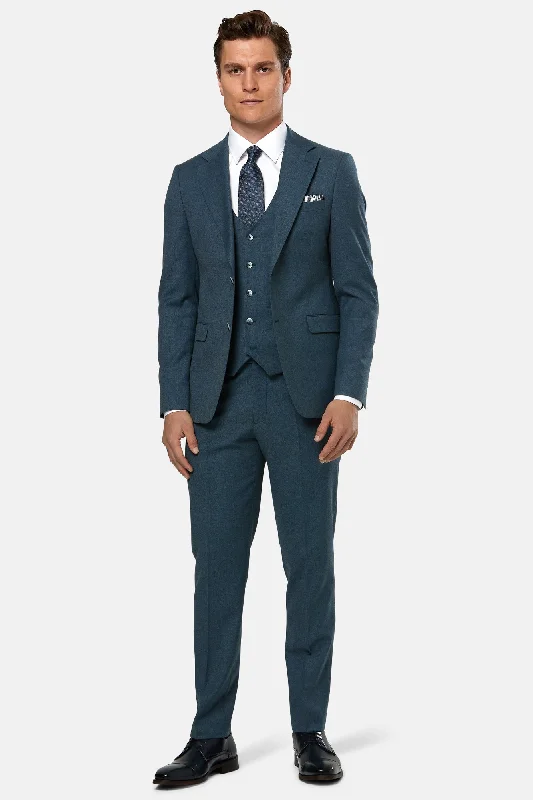 Men's Suits with Breathable FabricsAston Teal (*4 for €995)