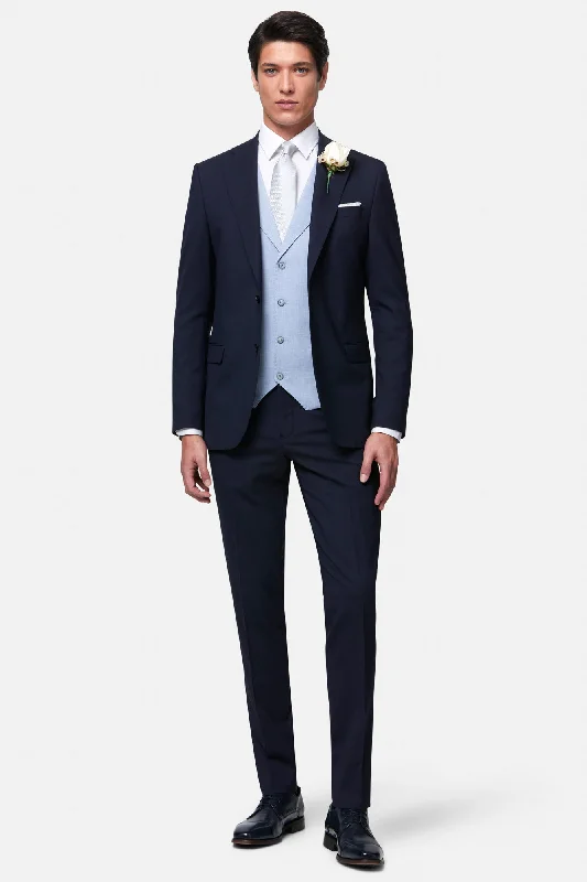 Men's Suits with Unstructured JacketsAlbert Sky Notch WC