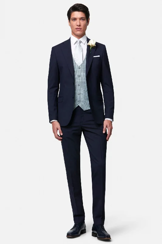 Men's Suits for Black Tie AffairsJeff Check Sage WC