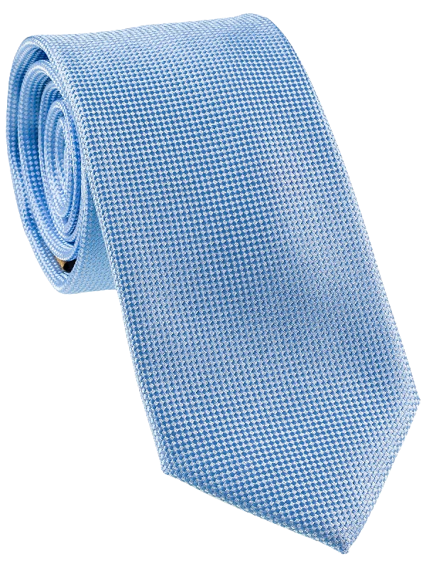 Blue Self Pattern Tie, Bow Tie, Handkerchief