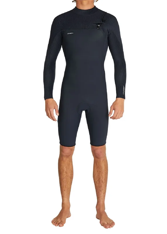 ONeill Mens Hyperfreak 2mm Chest Zip Long Sleeve Spring Suit