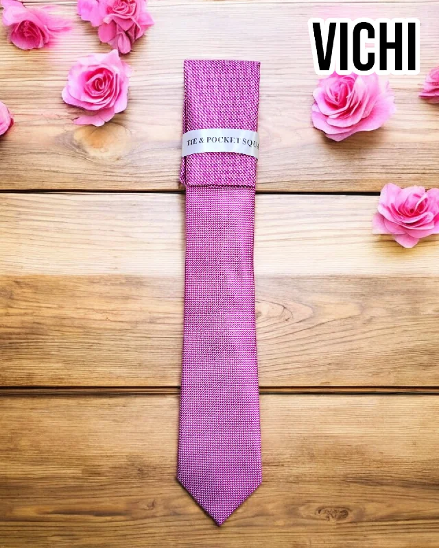 Vichi F99B Pink Necktie