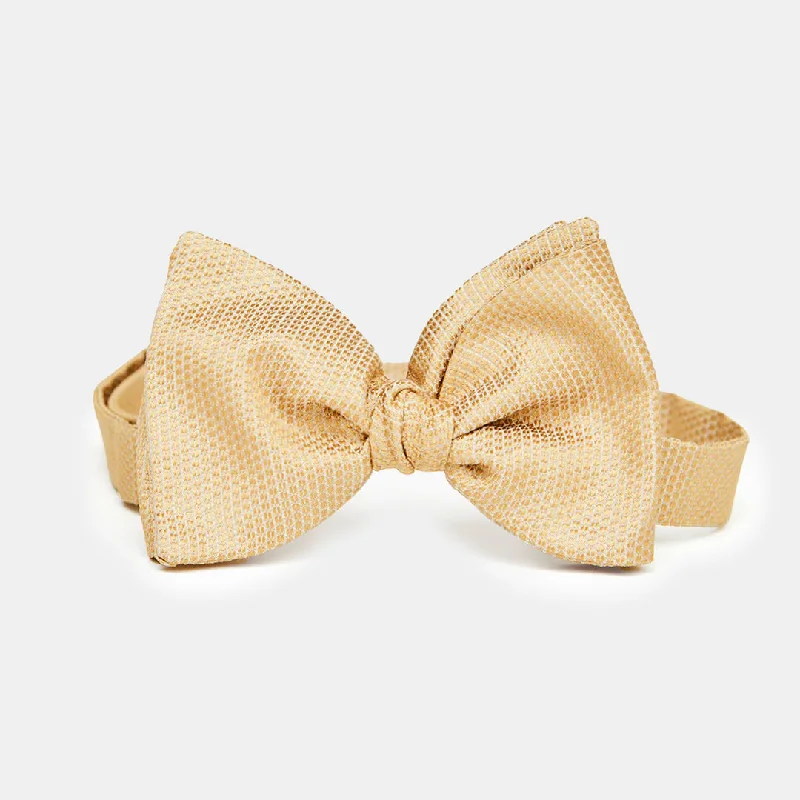 Marigold  Grenadine Silk Bow Tie