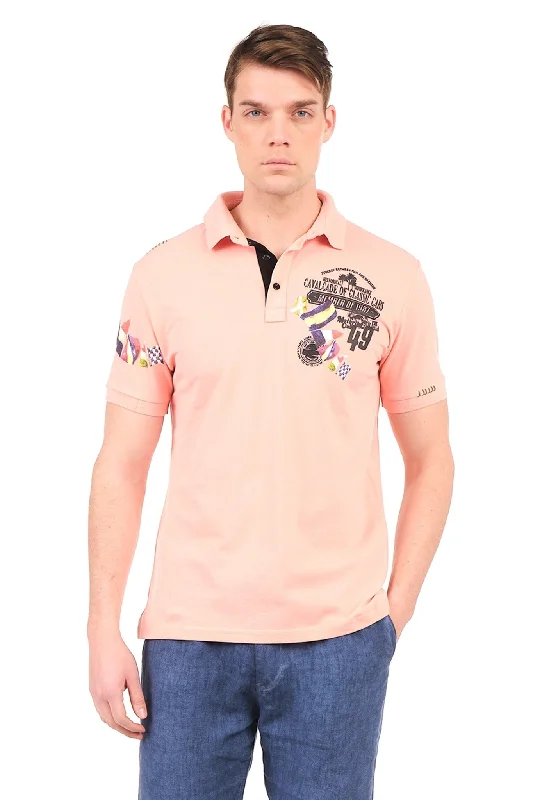 Men's Tab-Collar Shirts for a Crisp LookPink Polo Shirt