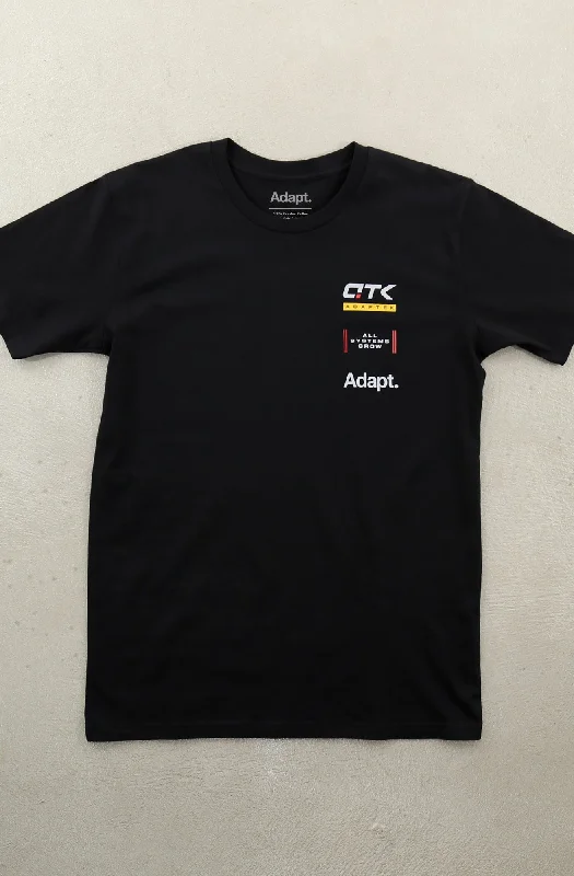 Men's Shirts with Logo EmbossmentsAdaptek (Men's Black A1 Tee)