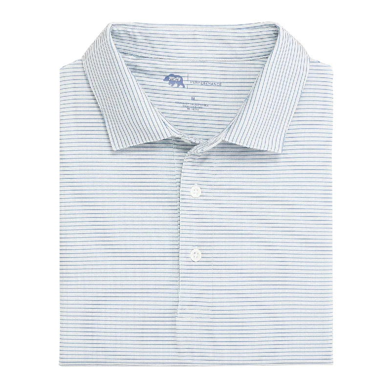 Men's Shirts with Abstract DesignsBirdie Stripe Performance Polo