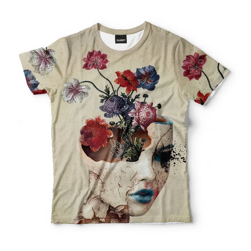 Men's Shirts with Antimicrobial TreatmentBroken Beauty T-Shirt