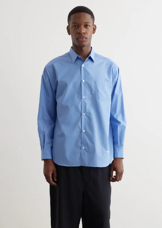 Men's Iron-Free Shirts for Wrinkle-Resistant WearCotton Broad Logo Shirt