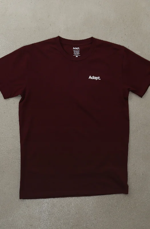 Men's Shirts with Graphic SleevesCTA Low Pro (Men's Burgundy A1 Tee)