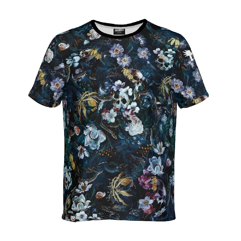 Men's Shirts with Double-Breasted DesignsDeserted Garden T-Shirt