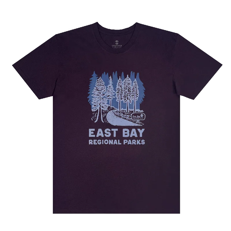 Men's Shirts with Surplice HemlinesEast Bay Regional Parks Tee