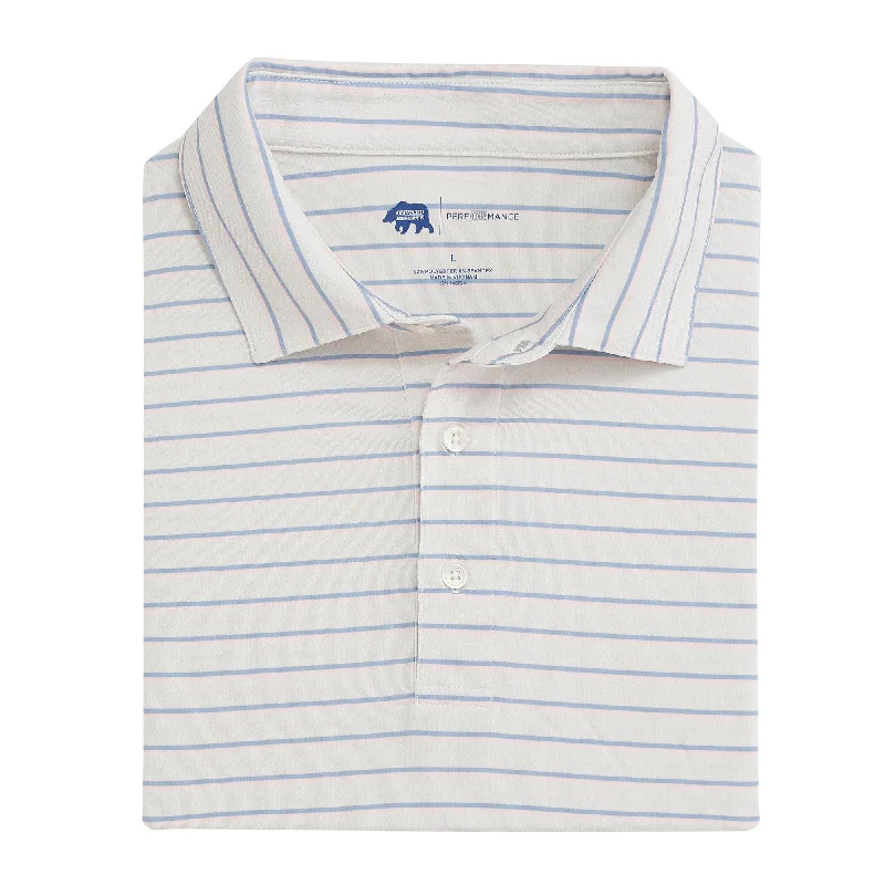 Men's Shirts with Cowl NecksFairway Stripe Performance Polo