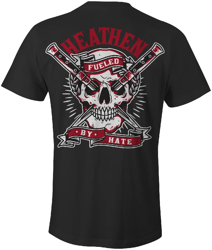 Breathable Men's Mesh Tops"Fueled By Hate"