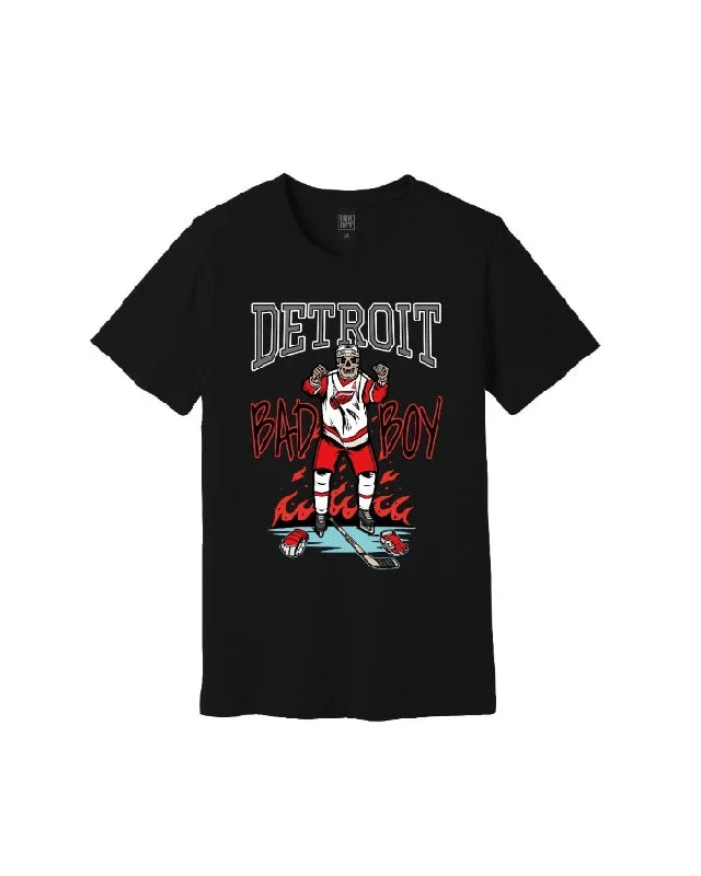 Men's Shirts with Button-Down PocketsInk Detroit Bad Boy T-Shirt - Black