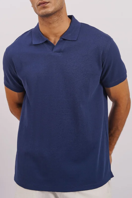 Men's Shirts with High NecksJOHNNY COLLAR POLO