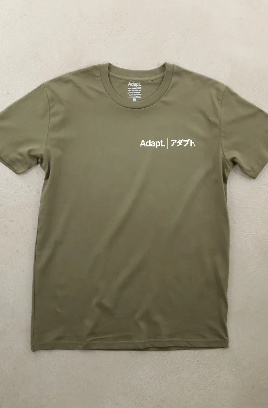 Men's Shirts with Belt AttachmentsKineda (Men's Army A1 Tee)