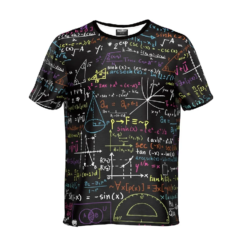 Men's Shirts with Belt LoopsMath T-Shirt