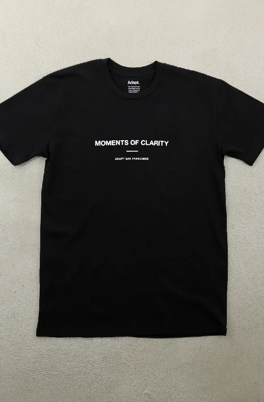 Men's Shirts for HuntingMoments of Clarity (Men's Black A1 Tee)