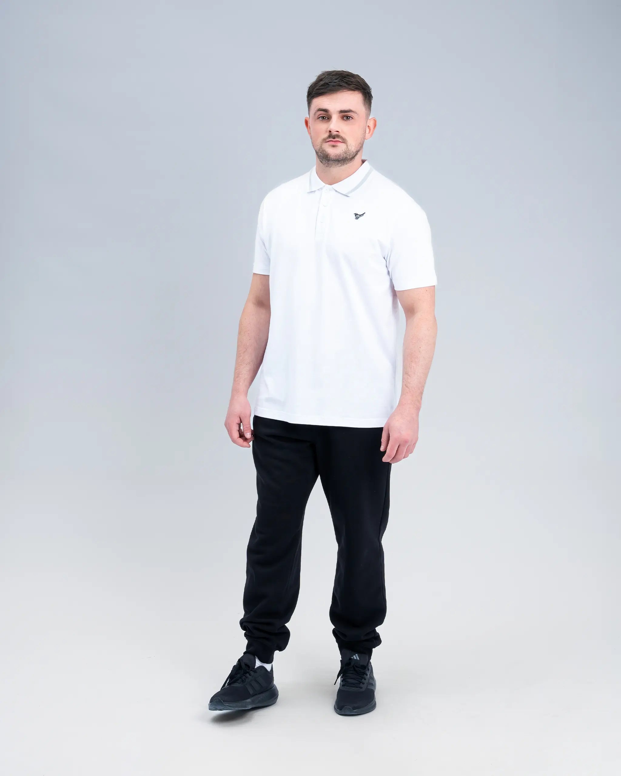 Men's Smart Casual Shirts for Business Casual SettingsNewcastle United White Tipped Polo Shirt