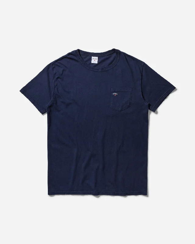 Men's Shirts with Checkered PatternsMen's Core Logo Pocket T-Shirt Navy