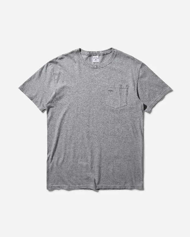 Men's Shirts with Short PlacketsMen's Core Logo Pocket T-Shirt Heather Grey