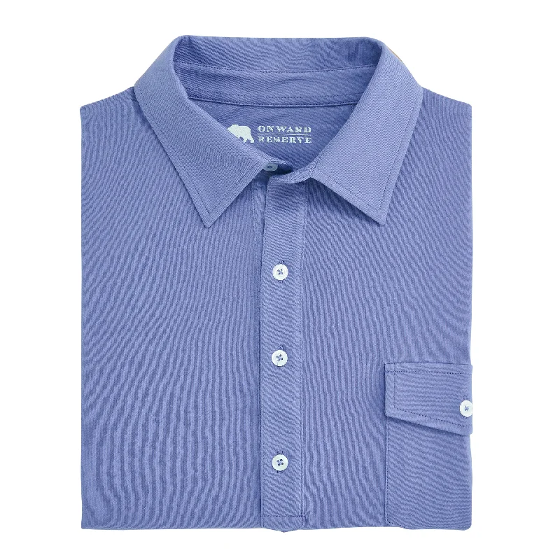 Men's Shirts for Beach OutingsOld School Polo - Daybreak