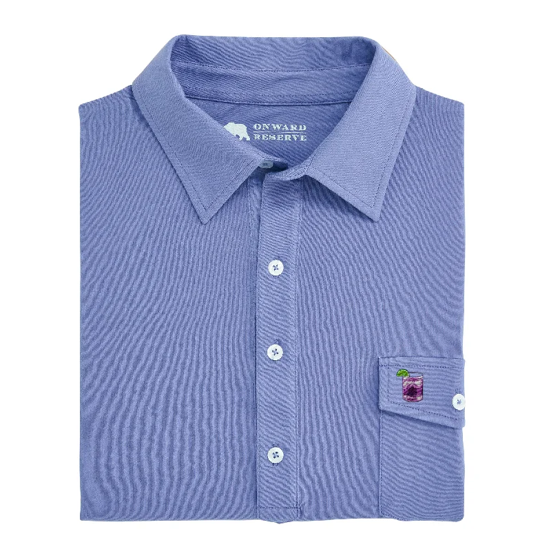 Men's Shirts with Patch PocketsOld School Transfusion Polo