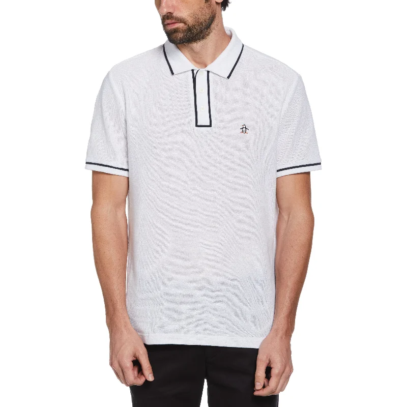 Men's Shirts with Tab CollarsOrganic Cotton Earl™ Mesh Polo