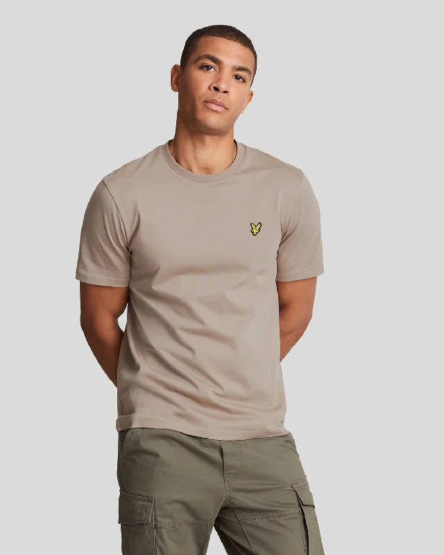 Men's Shirts with Adjustable CuffsPlain T-Shirt