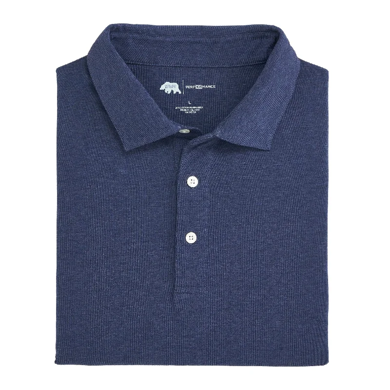 Men's Shirts with Contrast StitchingSolid Icon Polo - Naval Academy