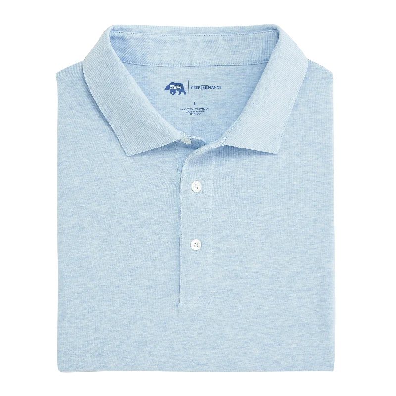 Men's Shirts with Custom MonogramsSolid Icon Polo - Sky