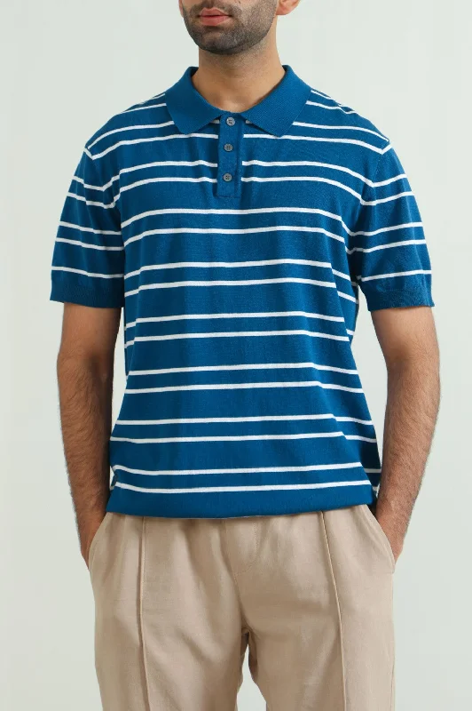 Men's Polo Shirts for Sports and Casual WearSTRIPED POLO SHIRT