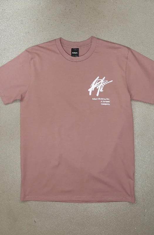 Comfortable Men's Polo ShirtsTZU (Men's Hazy Pink Tee)