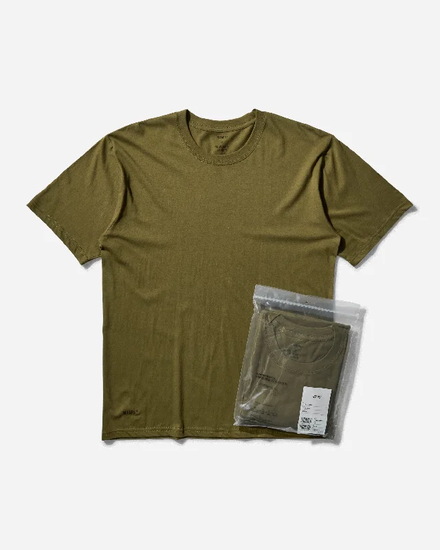 Men's Performance Shirts for SportsMen's Skivvies 3-Pack T-Shirt Olive Drab