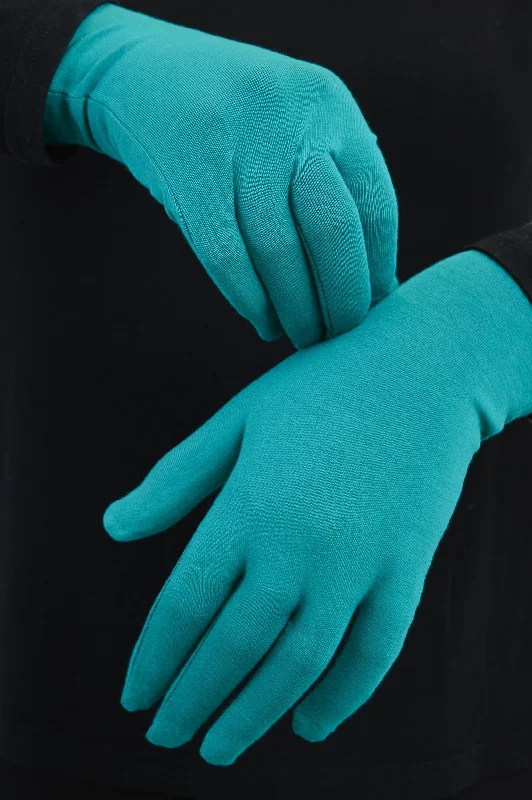 Bamboo Gloves, Emerald