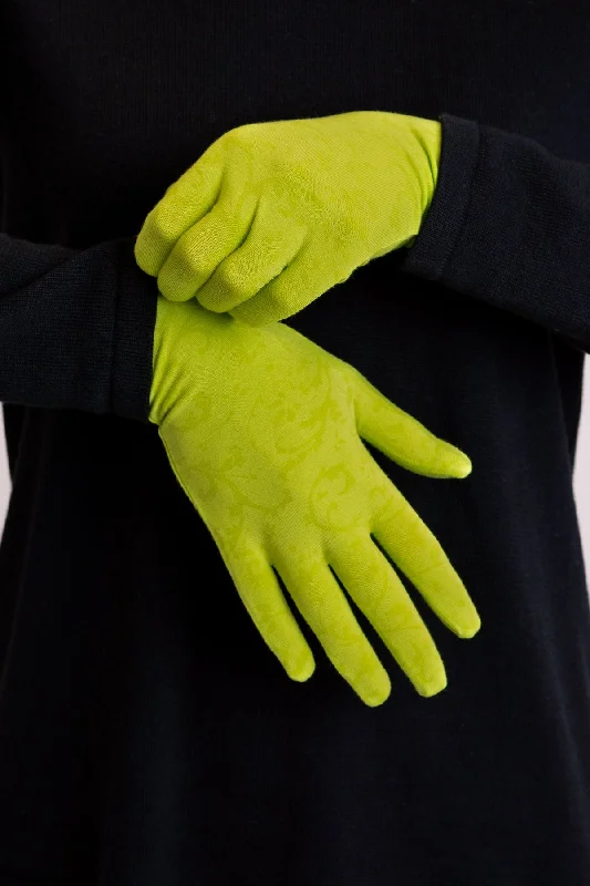 Bamboo Gloves, Lime Victorian