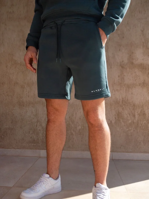 Casual Men's ChinosEvolved II Jogger Shorts - Teal Green