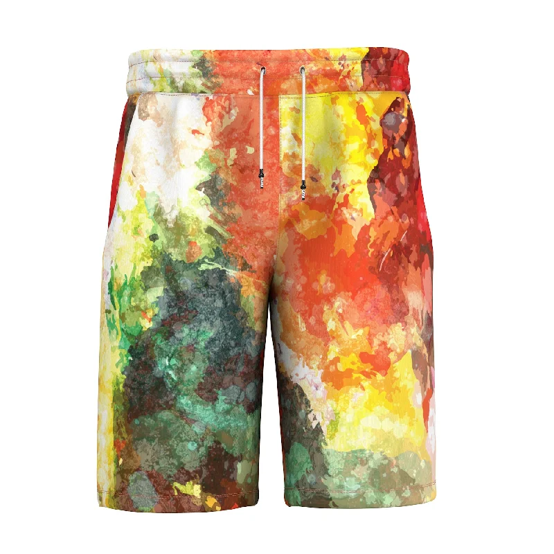 Men's Patterned Pants with Geometric DesignsGolden Retriever Shorts