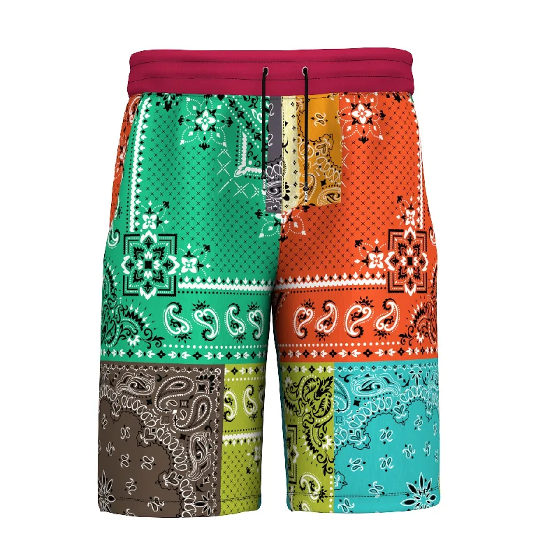 Men's Pants with Cargo PocketsPalm Trees Shorts