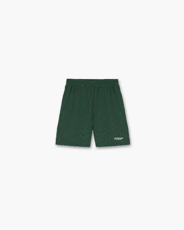 Men's Pants with Hidden PocketsRepresent Owners Club Mesh Shorts - Racing Green