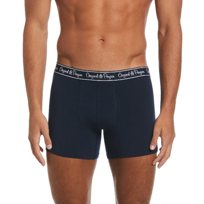 3 Pack Solid Contour Boxer Brief