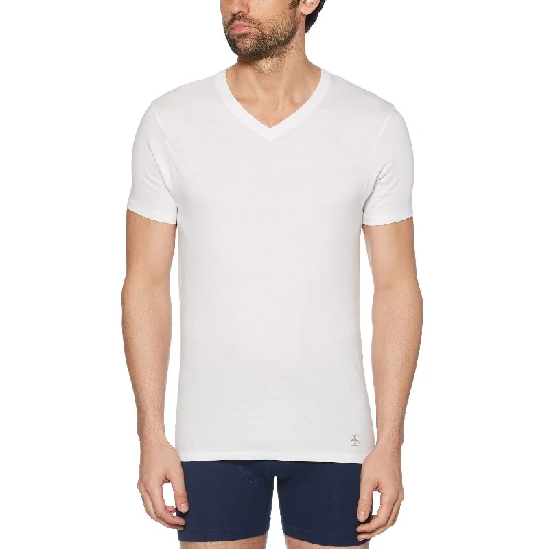 3 Pack Solid V-neck