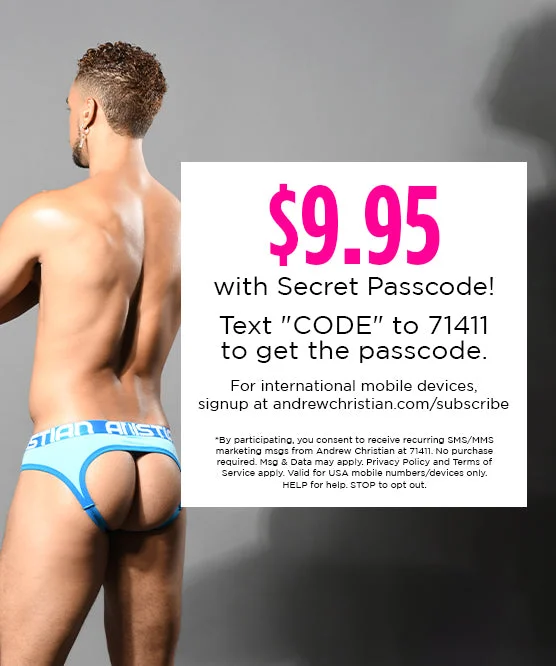 DOORBUSTER! Fly Locker Room Jock w/ ALMOST NAKED®