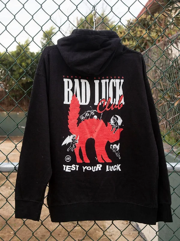 Men's Hoodies for Everyday WearBad Luck Club Hoodie - Black